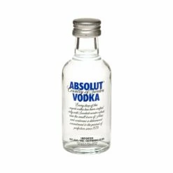 Absolut Blue Vodka Miniature