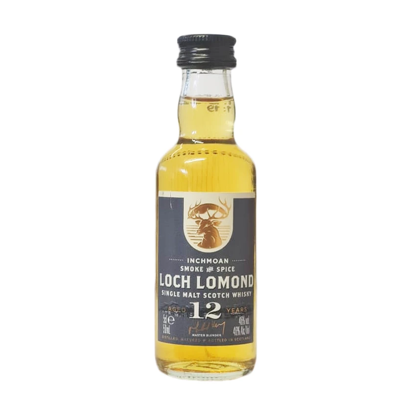 Loch Lomond Inchmoan 12yr Old Whisky Miniature 3 Loch Lomond Inchmoan 12yr Old Whisky Miniature