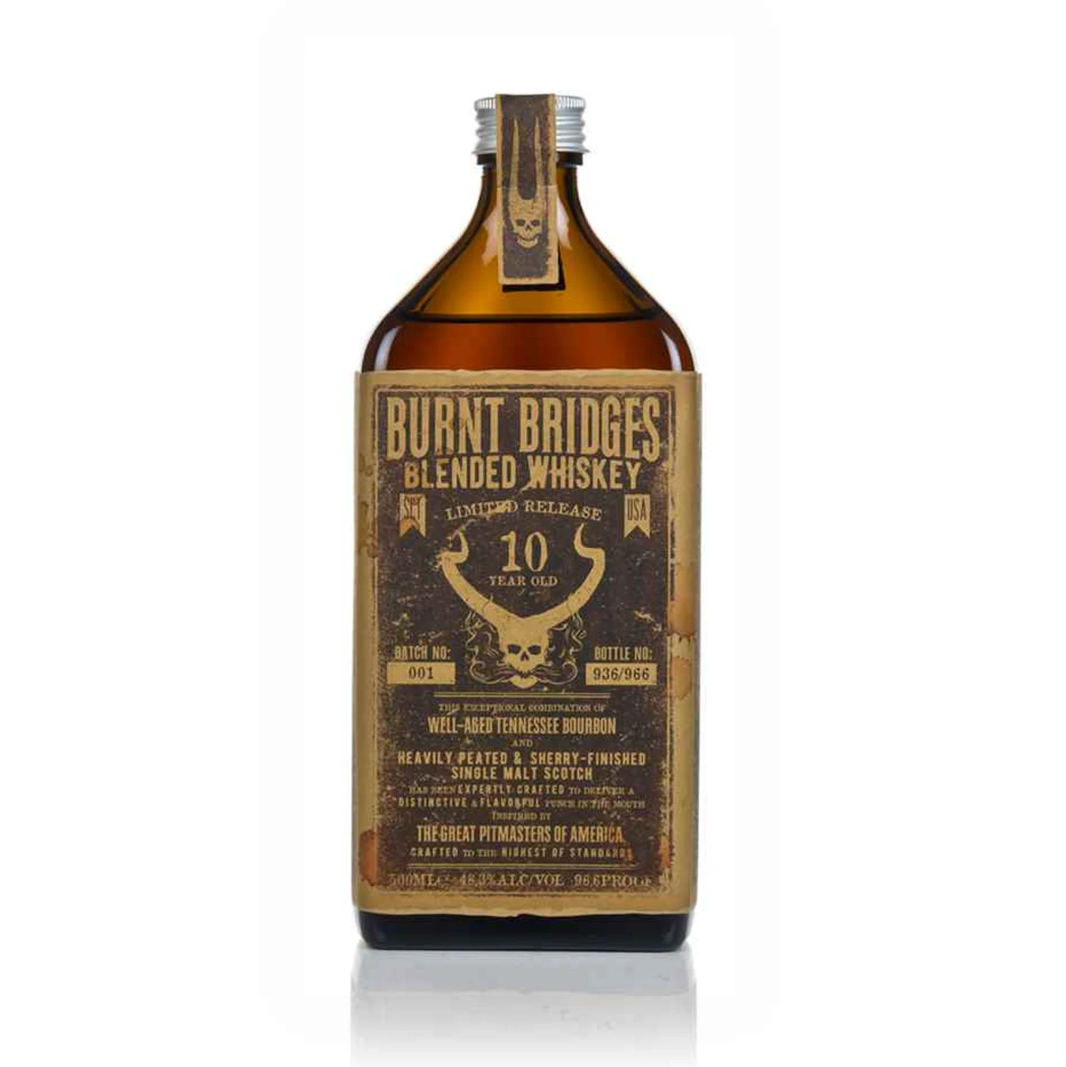 Burnt Bridges 10yr Old Blended Whiskey 3 Burnt Bridges 10yr Old Blended Whiskey