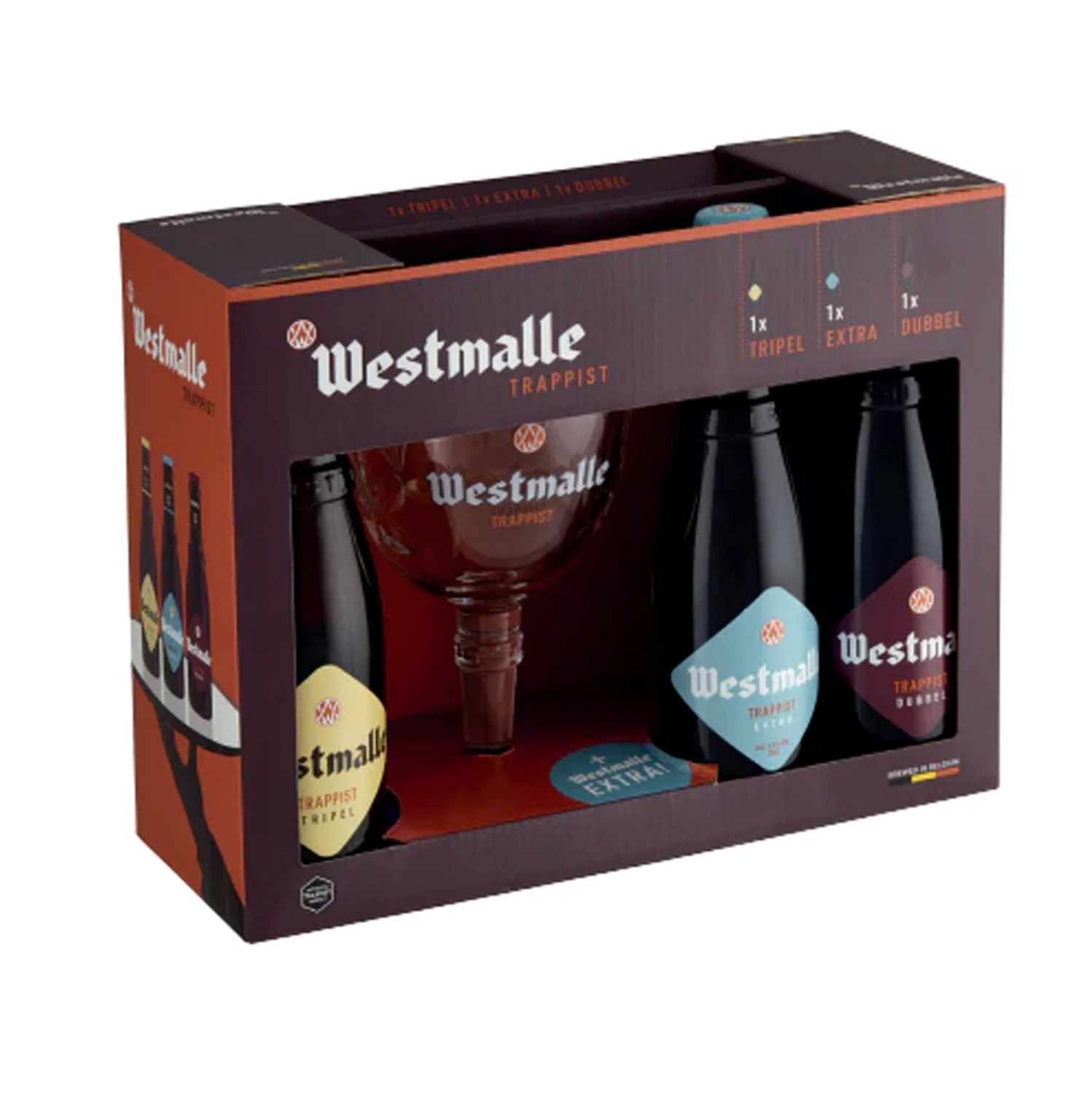 Westmalle Trio Gift Pack 3 Westmalle Trio Gift Pack