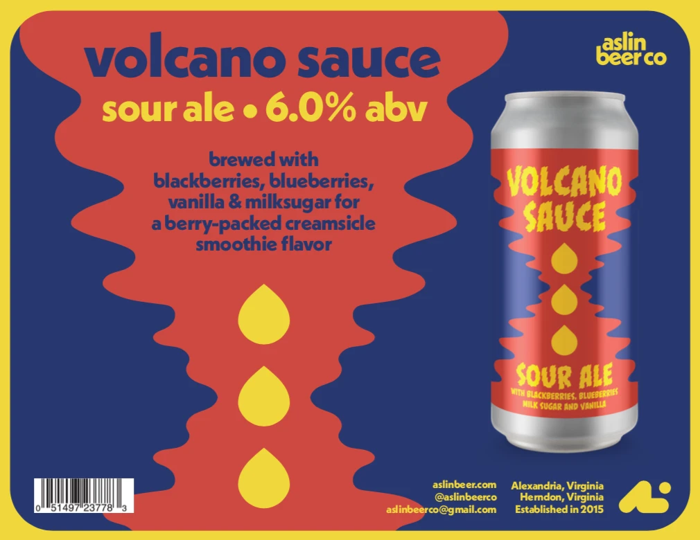 Aslin Volcano Sauce Smoothie Sour 4 Aslin Volcano Sauce Smoothie Sour - Image 2
