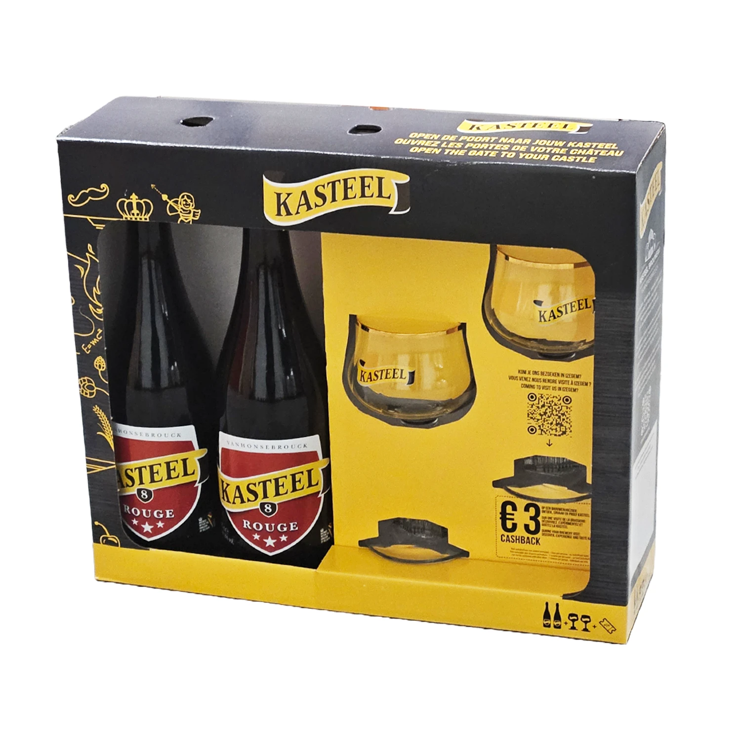 Kasteel Rouge Gift Pack 3 Kasteel Rouge Gift Pack